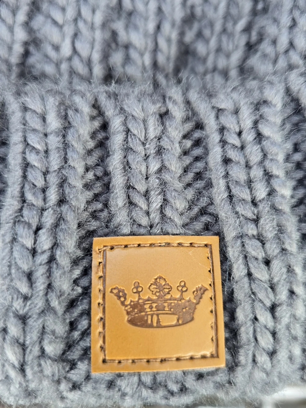 Panache Winter Beanie - White & Gray